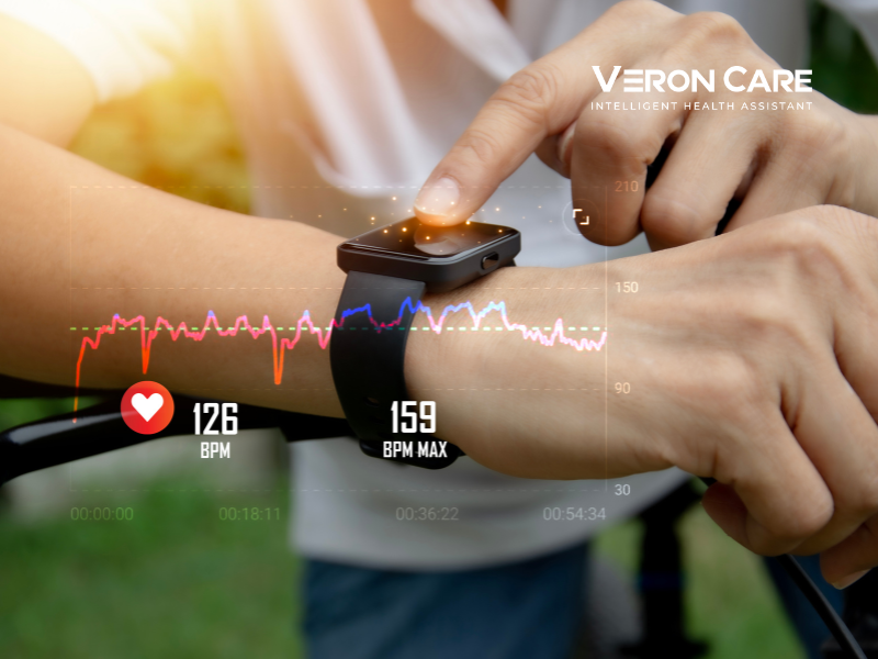 Senior heart rate and breathing monitoring at home using smart health technology