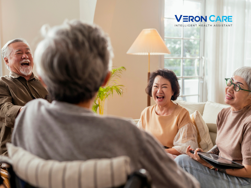 Smart home solutions for elderly care enabling independent living for seniors through continuous home monitoring.